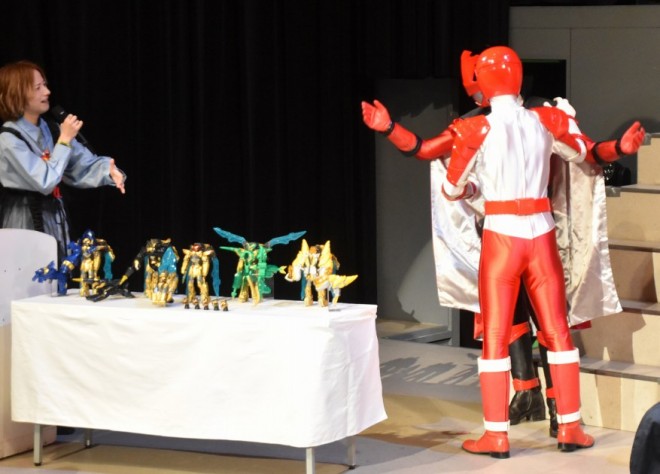 announcement of the latest Super Sentai series, No.1 Sentai Gozyuger